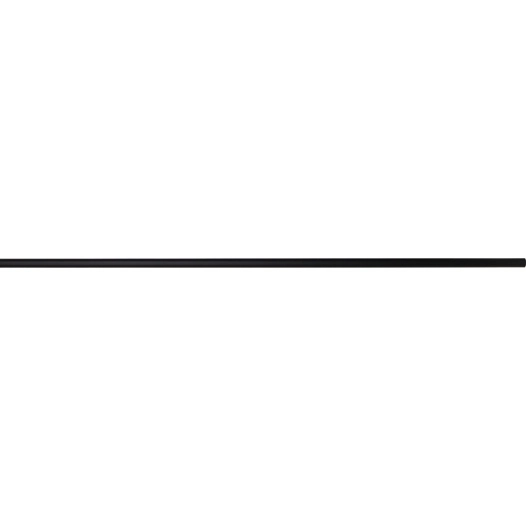 luance tube fer forge d28 1.60 m noir mat - luance