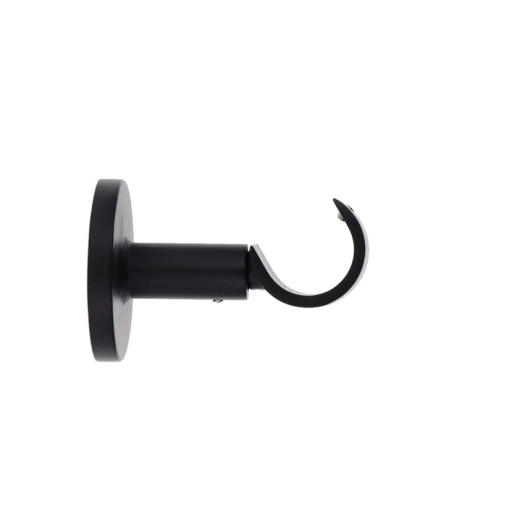 luance support simple ouvert d28cm 65mm x1 noir mat - luance