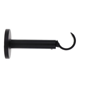 luance support simple ouvert ext d28cm 115mm x1 noir mat - luance