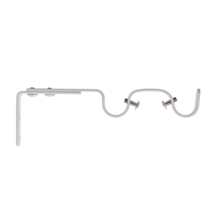 support dble gouttiere luance blanc - luance