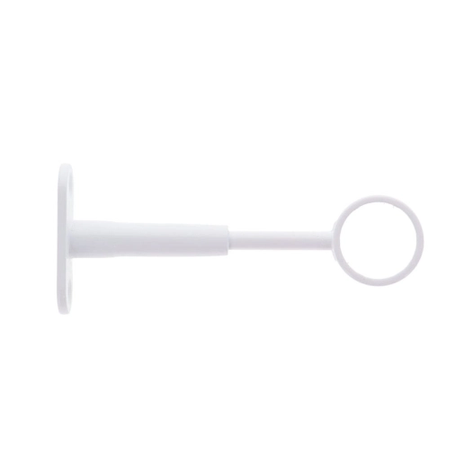 luance support court reglable x1 d22 blanc - luance