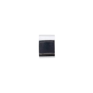 luance embout bouchon oval 30x15cm x2 chrome - luance