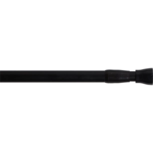 tringle ext 110-200 noir luance satin - luance