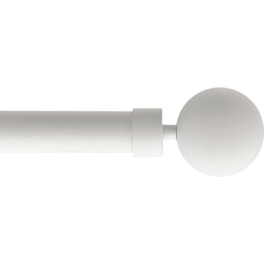 luance kit ext 120-210 cm d28 embout gaia blanc mat - luance