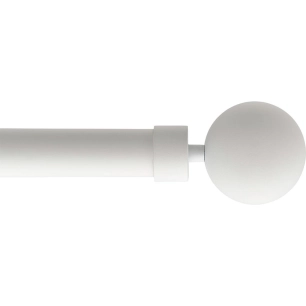luance kit ext 120-210 cm d28 embout gaia blanc mat - luance