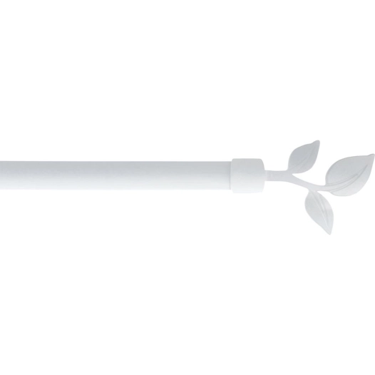 luance kit ext 120-210 cm d19 embout feuille blanc mat - luance