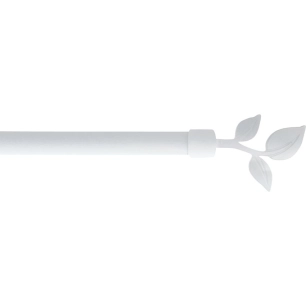 luance kit ext 120-210 cm d19 embout feuille blanc mat - luance