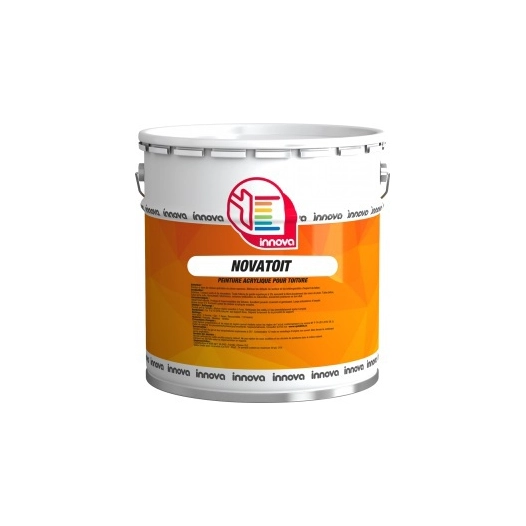 peinture innova novatoit mat velouté tuile 15l - innova