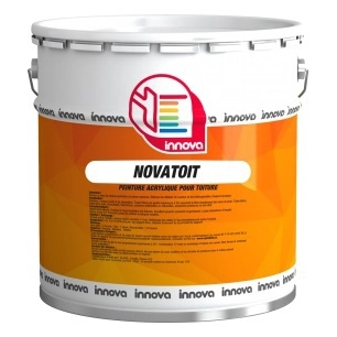 peinture innova novatoit mat velouté tuile 15l - innova