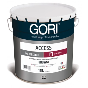 peinture gori goriaccess impression glycéro blanc 15l - guittet