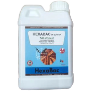 traitement bois hexabac multi-usages 1l - hexabac