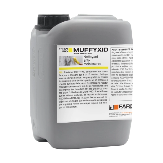 nettoyant anti-moisissure muffyxid faren 25l - faren