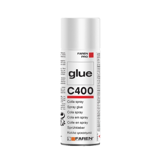 colle en spray pro c400 faren 400ml - faren