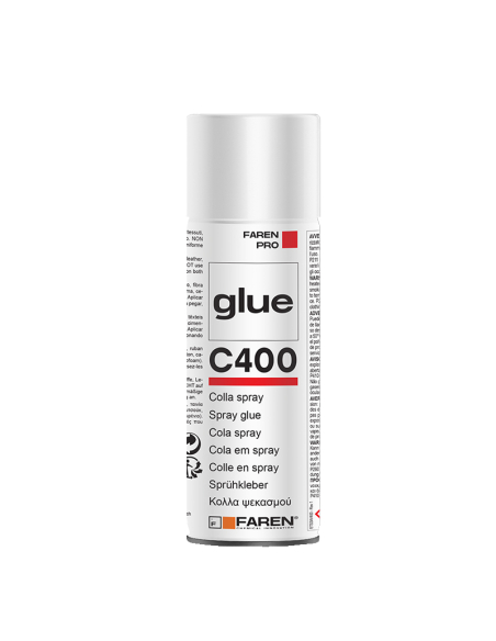 colle en spray pro c400 faren 400ml - faren