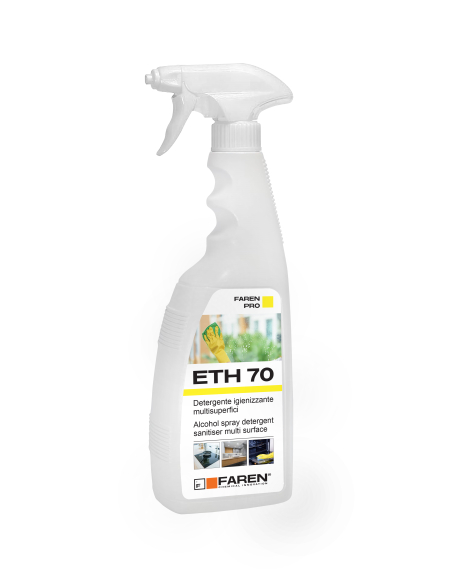 détergent et désinfectant eth70 faren 750ml - faren