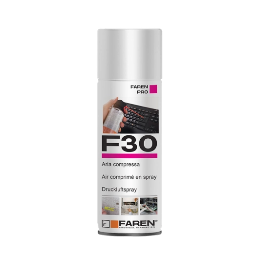 spray nettoyant f30 compresseur d'air faren 400ml - faren
