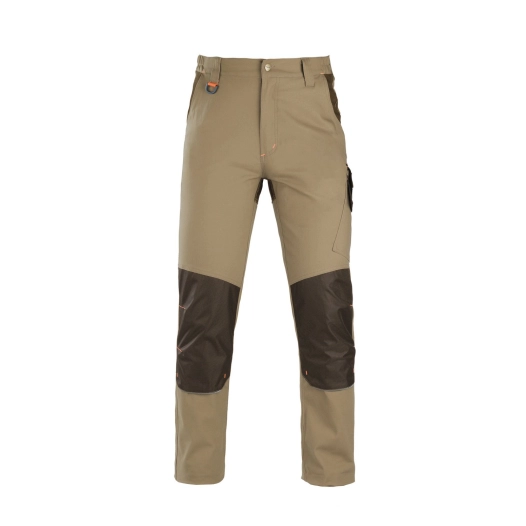 pantalon kapriol tenere pro beige fonce/marron m - kapriol
