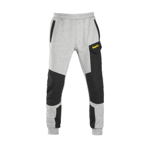 pantalon kapriol jogging slick gris clair melange xl - kapriol
