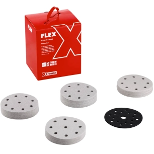 set2 abrasifs mousfelx d125 st-set:2xpsored-rd+25xp60+25xp80+25xp120 +25xp150 - flex