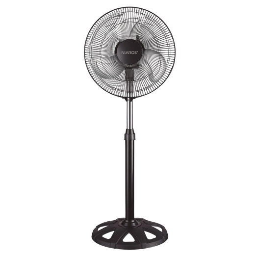 ventilateur sur pied vicari garsaco 37w blanc ø34cm - garsaco