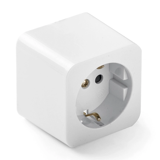 socle carré tt 16 à 250 v blanc