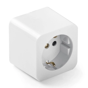 socle carré tt 16 à 250 v blanc