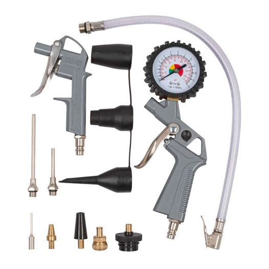 pistolet de gonflage de pneus + 13 pièces