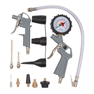 pistolet de gonflage de pneus + 13 pièces