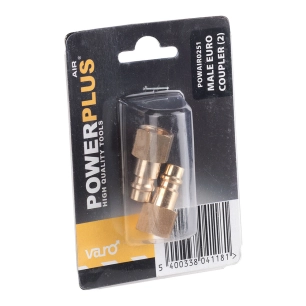 raccords euro laiton mâle filetage femelle ¼ pouce, 2 unités.