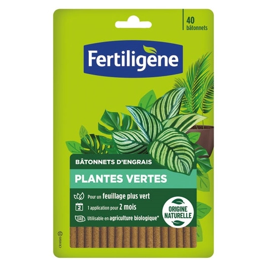 bã¢tonnets plantes vertes uab x 40 - evergreen garden fertiligene