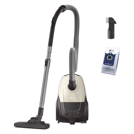 aspirateur sans sac compact 750w 77db filtre hepa sac 3l - philips domestic appliances france