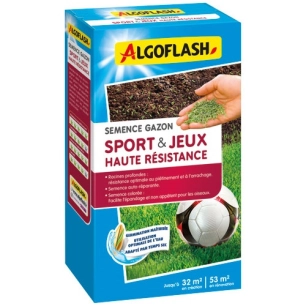 semences gazon sports et jeux haute rã©sistance 800 g - compo france