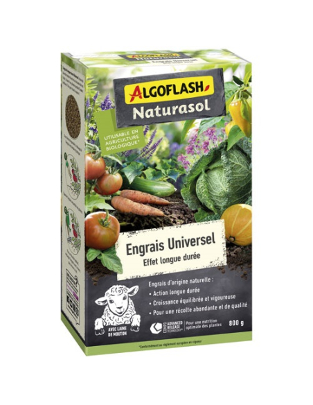 engrais universel uab longue durã©e 800 g - compo france