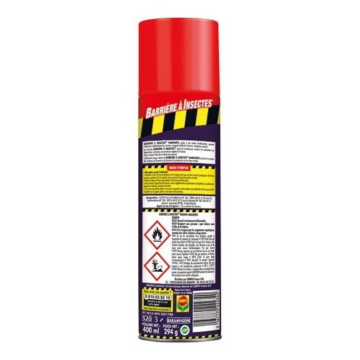 bombe insecticide rampants 400 ml - compo france