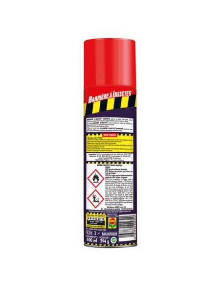 bombe insecticide rampants 400 ml - compo france