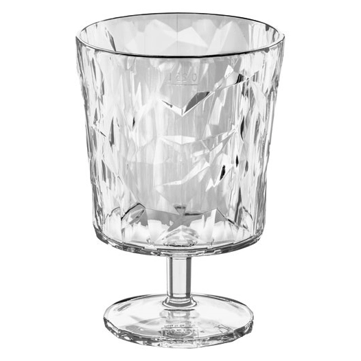club light wine transparent -verre a pied 250ml - koziol ideas for friends gmbh