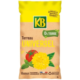 terreau universel uab 6 l - evergreen garden terreaux