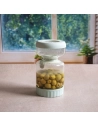 bocal a cornichons verre 900ml +separateur - la brigade de buyer