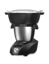 prã©paration culinaire multifonction - 3,5 l - 500 w + cuisson 1000 w - balance intã©grã©e - 10 vitesses - noir/inox - naturamix