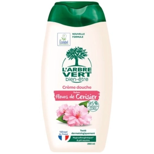 arbre vert douche fleurs de cerisier 260 ml - sodalis