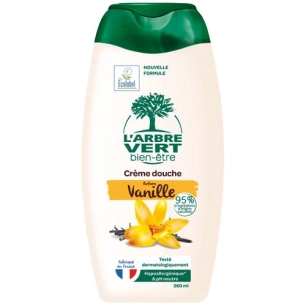 arbre vert douche vanille 260 ml - sodalis
