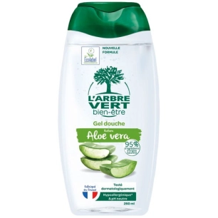 arbre vert douche aloe vera 260 ml - sodalis