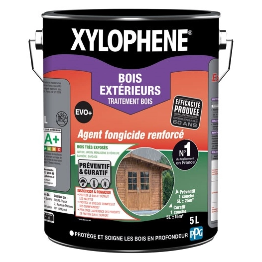 xylophã¨ne traitement bois exterieurs sp evo 5l - ske ppg ac france