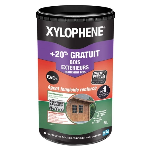 xylophã¨ne traitement bois exterieurs sp evo 5l +20% - ske ppg ac france