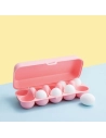 eggs to go boite 10 å’ufs rose - koziol ideas for friends gmbh