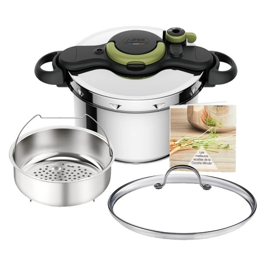clipso minut' cocotte 7l5 inox+cv verre - gpe seb france menage
