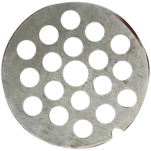 grille p/hachoir manu n22 d8mm - siad srl