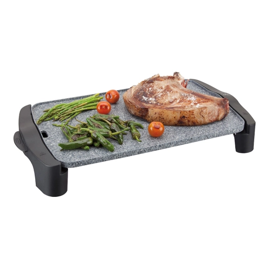 plancha m magic 2500 w, revêtement antiadhésif pfluon granite