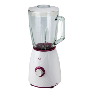 mixeur blender en verre 1300 w, 1,5 l, blanc-violet