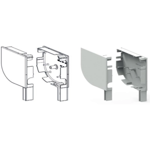 Paire De Joue Alu Zf Rond 205 Marron 8019 Qualité Professionnelle Garantie - ZURFLUH FELLER